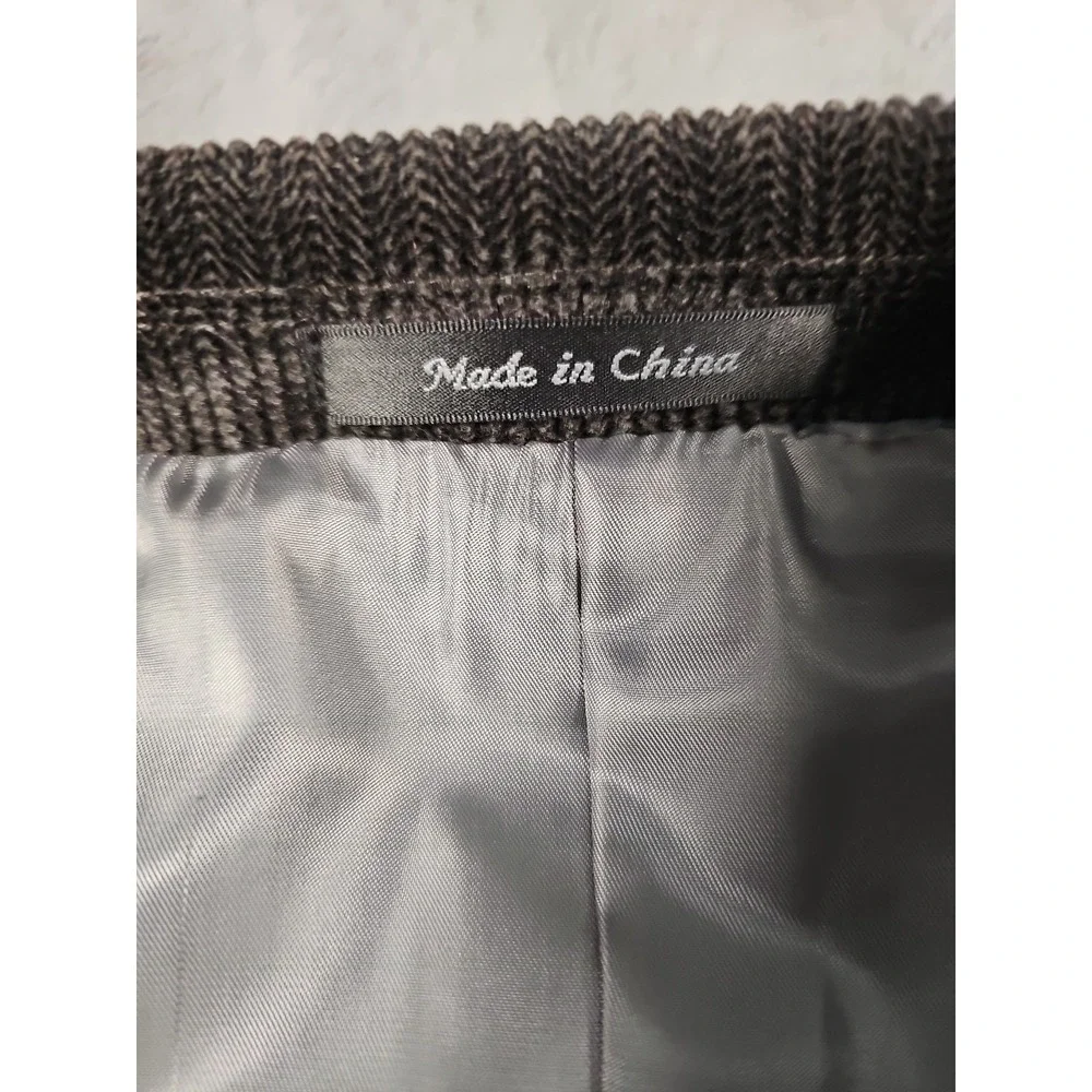 Chaps Corduroy Blazer Chevron Brown Sport Coat Mens 44R 💯 Cotton 2-Button Vtg‎